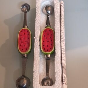 Two Watermelon Design Melon Ballers